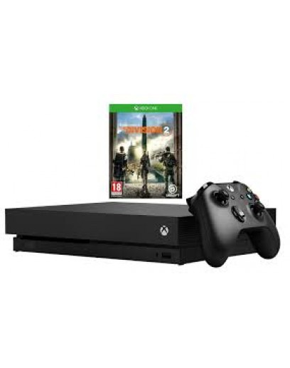 Игровая приставка Microsoft Xbox One X 1ТБ + Tom Clancy's The Division 2 