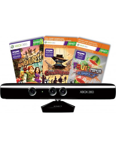 Microsoft Xbox 360 Сенсор Kinect + 3 игры 