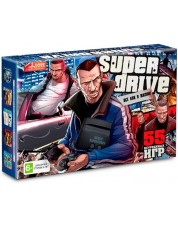 Игровая приставка 16-bit Super Drive GTA + 55 игр