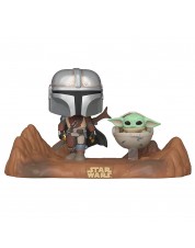 Фигурка Funko POP! TV Moments: Bobble: Star Wars: Mandalorian: Mandalorian & Child 49930