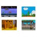 Игровой картридж для Sega Сборник 8 в 1 (русская версия) (Aladdin+Contra+ComixZ+MK+RRash3+...) 