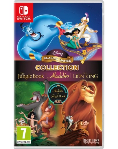 Disney Classic Games Collection: The Jungle Book, Aladdin & The Lion King (Nintendo Switch) 