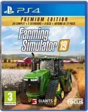 Farming Simulator 19. Premium Edition (русские субтитры) (PS4)