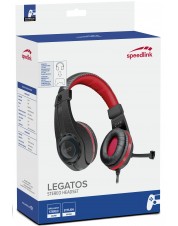 Проводная стереогарнитура Speedlink Legatos Stereo Headset (SL-450302-BK)