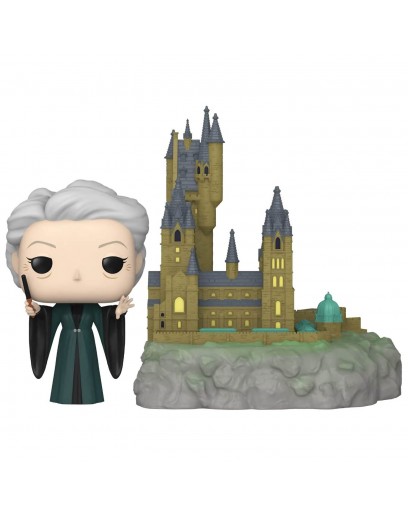 Фигурка Funko POP! Town: Harry Potter: Chamber of Secrets 20th: Minerva McGonagall w/Hogwarts 65655 