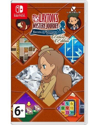 Layton's Mystery Journey: Katrielle and the Millionaires' Conspiracy - Deluxe Edition (Nintendo Switch) 