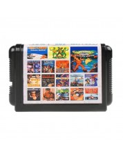 Игровой картридж для Sega Сборник 16 в 1 (русская версия) (BToads+GAxe3+Dune+RRash2+RockRoll...)