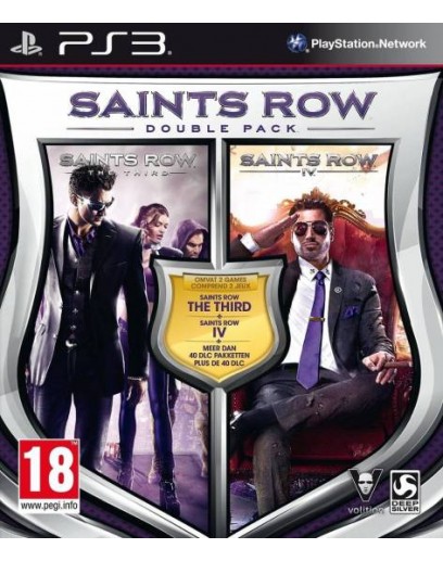 Saints Row Double Pack: (Saints Row The Third + Saints Row IV) (PS3) 
