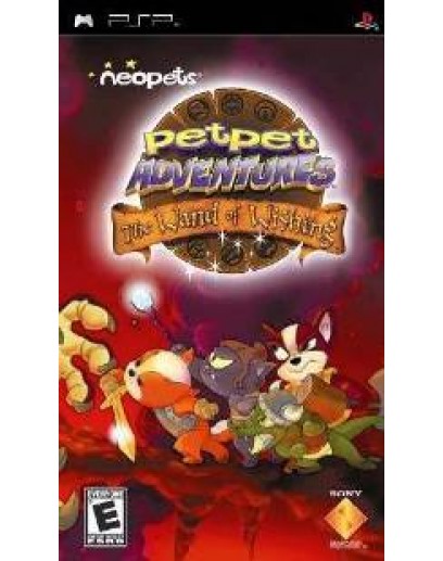 NeoPets PetPet Adventures the Wand of Wishing (PSP) 