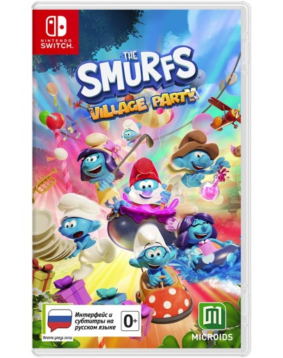 The Smurfs: Village Party (русские субтитры) (Nintendo Switch) 