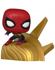 Фигурка Funko POP! Deluxe Bobble: Marvel: Spider-Man: No Way Home Battle: Spider-Man (Exc) 68387