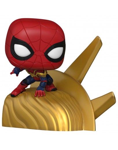 Фигурка Funko POP! Deluxe Bobble: Marvel: Spider-Man: No Way Home Battle: Spider-Man (Exc) 68387 