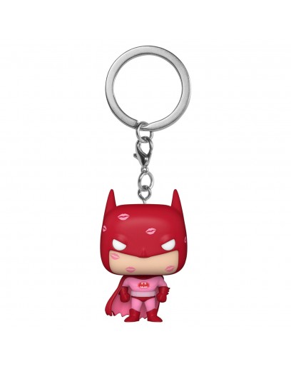 Брелок Funko Pocket POP! Keychain: Batman Animated Series: Batman Pink and Red (Exc) 61003 