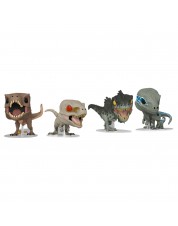 Фигурка Funko POP! Movies: Jurassic World 3: Tyrannosaurus/Atrocir./Giganotos./Velocir (Exc) 4PK 77138