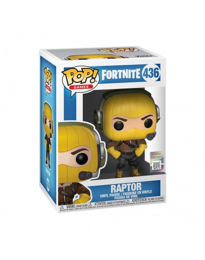 Фигурка Funko POP! Vinyl: Games: Fortnite: Raptor 36823 