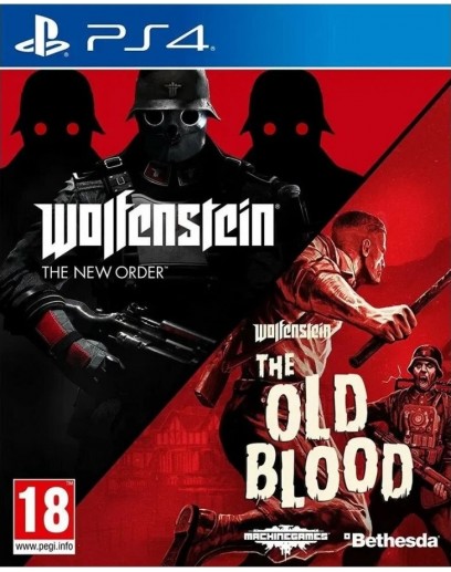 Wolfenstein: The New Order + Old Blood. Double Pack (русские субтитры) (PS4) 