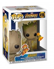 Фигурка Funko POP! Bobble: Marvel: Avengers Infinity War S2: Groot w/ Stormbreaker 35773