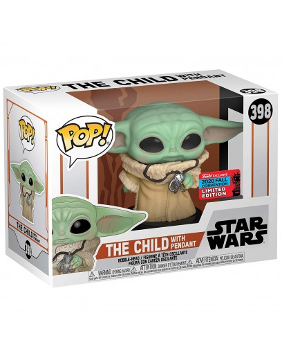 Фигурка Funko POP! Bobble: NYCC Exc: Star Wars: Mandalorian: The Child W/ Pendant Neckla (Exc) 50211 