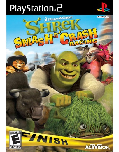 Shrek Smash 'N' Crash Rasing (PS2) 