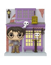 Фигурка Funko POP! Deluxe: Harry Potter: Diagon Alley Harry Potter w/Eeylops Owl Emporium (Exc) 58135