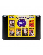 Игровой картридж для Sega Сборник 89 в 1 (Horror)