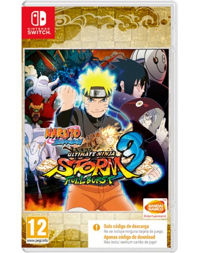 Naruto Shippuden: Ultimate Ninja Storm 3 Full Burst (код загрузки) (русские субтитры) (Nintendo Switch) 