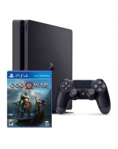 Игровая приставка Sony PlayStation 4 Slim 500 ГБ + God of War 