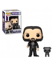 Фигурка Funko POP! Movies: John Wick: John (Black Suit) w/Dog 47238