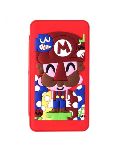 Кейс для хранения 24 картриджей Nintendo Switch (Super Mario) 