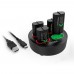Зарядная станция + 4 аккумулятора Dobe Battery Charger (TYX-0645S) (Xbox One / Series) 