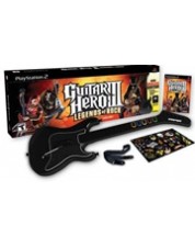 Guitar Hero III: Legends of Rock Bundle (комплект с беспроводной гитарой) (PS2)