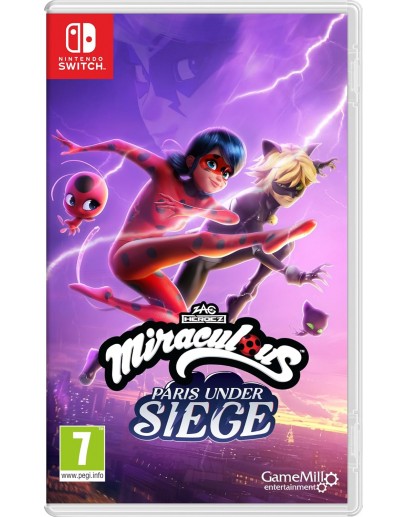 Miraculous: Paris Under Siege (английская версия) (Nintendo Switch) 