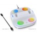 Зарядная станция Dobe RGB Charging Dock для двух Dualsense / Edge (TP5-35115), White 