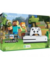 Игровая приставка Microsoft Xbox One S 500 ГБ Minecraft Edition