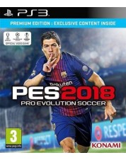 Pro Evolution Soccer 2018 (PES 2018) (русские субтитры) (PS3)