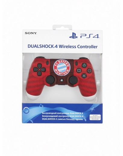 Беспроводной кастомизированный геймпад Sony DualShock 4 (CUH-ZCT2E) FC Bayern Munich 
