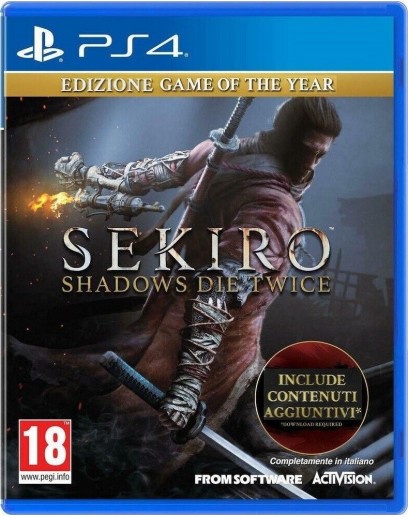 Sekiro: Shadows Die Twice. Game of the Year Edition (русские субтитры) (PS4) 