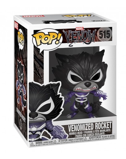 Фигурка Funko POP! Bobble: Marvel: Venom S2: Rocket Raccoon 40707 