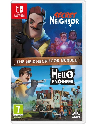 Secret Neighbor + Hello Engineer - The Neigborhood Bundle (русские субтитры) (Nintendo Switch) 