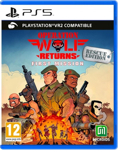 Operation Wolf Returns: First Mission (английская версия) (с поддержкой PSVR2) (PS5) 