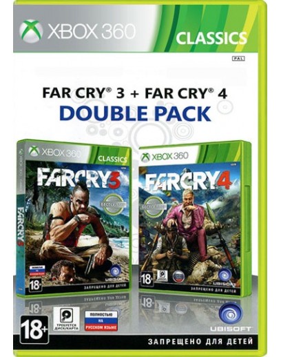 Far Cry 3 + Far Cry 4 Double Pack (русская версия) (Xbox 360 / One / Series) 