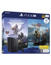 Игровая приставка Sony PlayStation 4 Pro 1 ТБ + Horizon Zero Dawn + God Of War