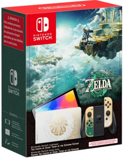 Игровая приставка Nintendo Switch OLED-Модель (The Legend of Zelda: Tears of the Kingdom Special Edition) 