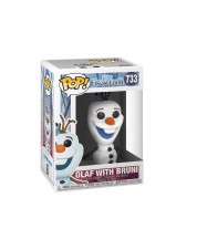 Фигурка Funko POP! Vinyl: Disney: Frozen 2: Olaf w/Fire Salamander 46585