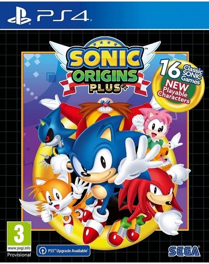 Sonic Origins Plus (русские субтитры) (PS4) 