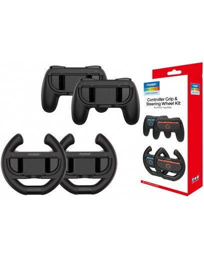 Держатели для Joy-Con 2 Dobe Controller Grip & Steering Wheel Kit (TNS-5109) (Nintendo Switch 2) 