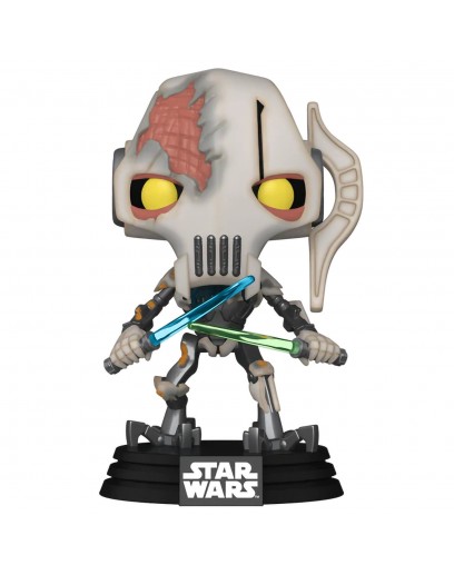 Фигурка Funko POP! Bobble: Star Wars: Games: Battlefront II: General Grievous (Damaged) (Gamestop Exclusive) 74812 