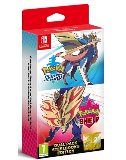 Pokemon Sword and Pokemon Shield Dual Pack (Nintendo Switch) 
