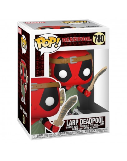 Фигурка Funko POP! Bobble: Marvel: Deadpool 30th: LARP Deadpool 54690 