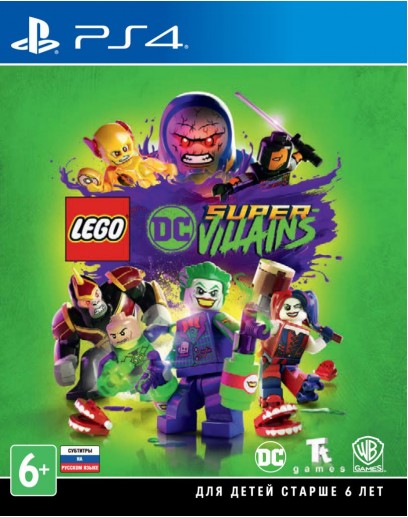 Lego DC Super-Villains (русские субтитры) (PS4) 
